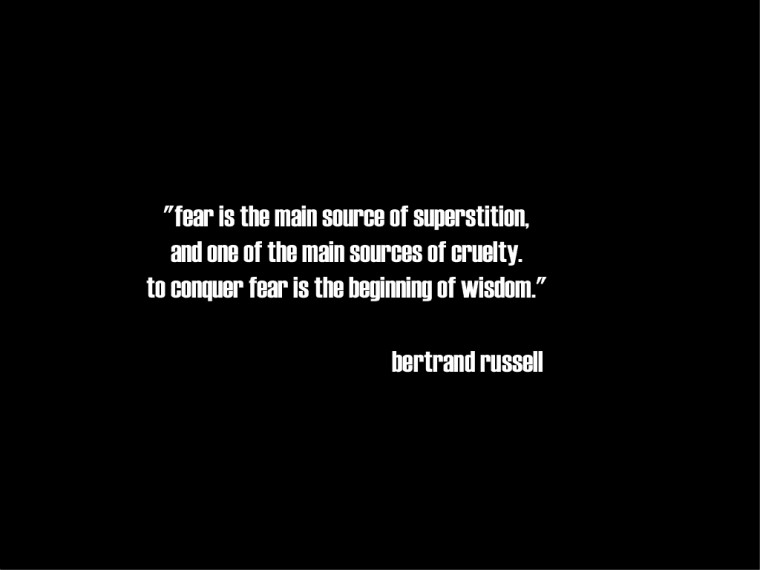 Fear Quotes On Quote For War