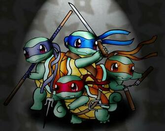 Teenage Mutant Ninja Squirtles By Crimsonkanji