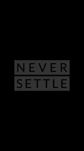 Oneplus Wallpaper Never Settle