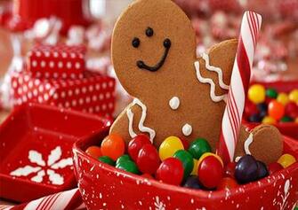 Christmas Candy Wallpaper