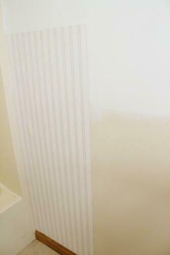 Beadboard Wallpaper Installation Tutorial