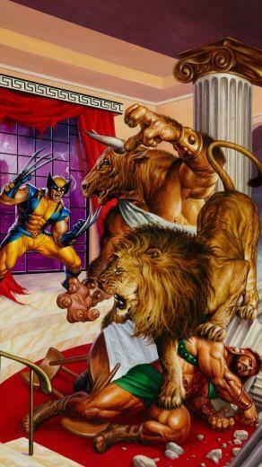 Hercules Marvel Wallpaper Wolverine Myths