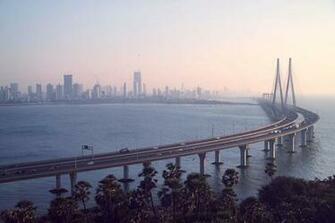 Picture Of Bandra Worli Sea Link Mumbai