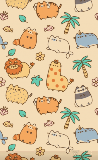 Cute Pusheen Wallpaper