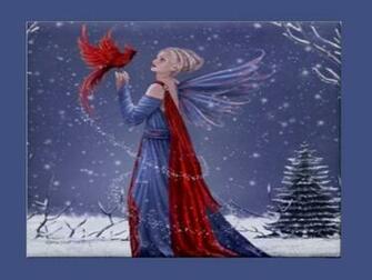 Winter Fairy Wallpaper Cynthia Selahblue Cynti19