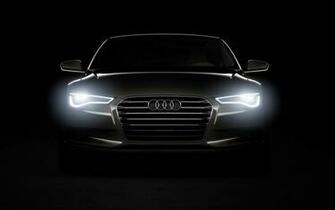 Audi Headlights Desktop Pc And Mac Wallpaper