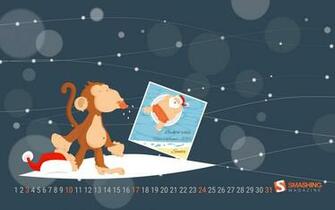 January Calendar Wallpaper