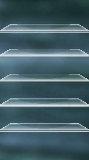 Wallpaper Shelves iPhone Background