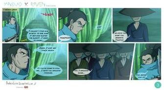 Yasuo X Riven Fancomic By Andrealeon