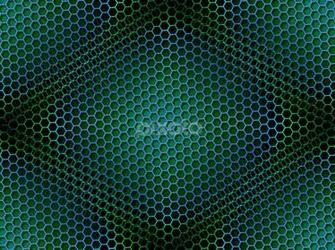 Honeycomb Background Seamless Blue Green Abstract Patterns