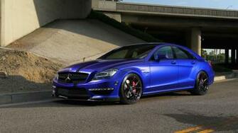 Vorsteiner Mercedes Benz Cls Mystic Black Wallpaper HD Car