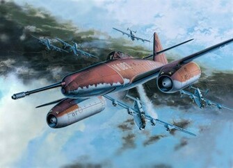 Me Attack On B24 Liberators Wallpaper