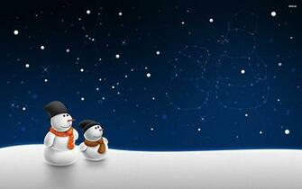 Snowman Wallpaper