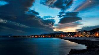 Beach At Night Wallpaper Net