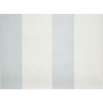 Wide Pale Blue White Stripe Wallpaper All Walls