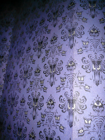 Haunted Mansion Wallpaper Pattern