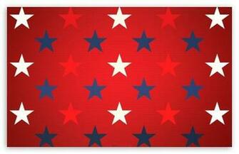 Blue Red And White Stars HD Wallpaper For Wide Widescreen Whxga