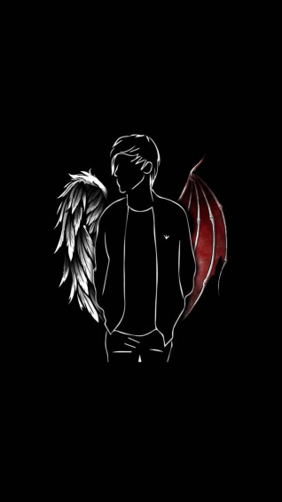Sad Boy Cartoon Wallpaper