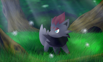 Travelling Zorua By Tsukode