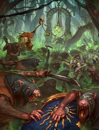 Age Of Sigmar Artwork Skaven Warhammer Fantasy Art