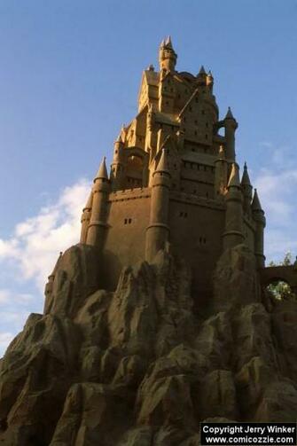 Sand Castles Wallpaper HD Desktop Background
