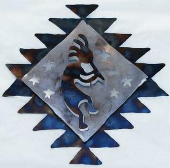 Santa Fe Jewelers Kokopelli Sterling Silver Pendant Inch Necklace