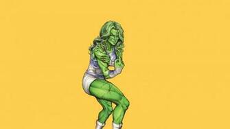 She Hulk Computer Wallpaper Desktop Background