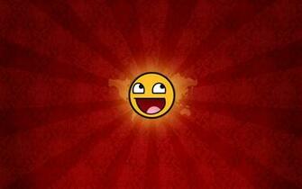 Smiley Awesome Face Wallpaper Digital HD Art