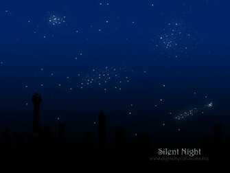 Night Christmas Wallpaper Silent Revolutions Digital