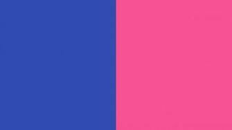Resolution Violet Blue And Red Solid Two Color