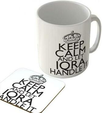 Mac Keep Calm And Let Iqra Handle It White Background