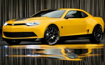 Bumblebee Camaro Concept Wallpaper HD