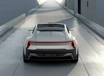 Polestar Precept Concept Rear Wallpaper Newcarcars
