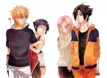 Sasusaku And Naruhina Naruto Couples Wallpaper