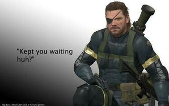 Metal Gear Solid Wallpaper Big Boss By Kommandant4298