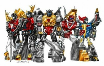 Transformers Matrix Wallpaper Dinobots G1 3d