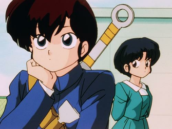 Ranma Nibun No Ichi Image Ukyo And Akane HD Wallpaper