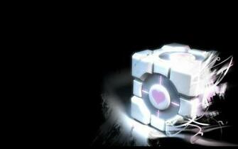 Companion Cube Wallpaper Wallpoper