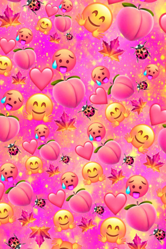 Kathie Dimento On Emoji Walls Wallpaper