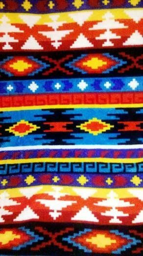 African Tribal Patterns Background Print Background