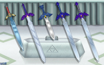 Evolution Of The Master Sword Wallpaper By Blueamnesiac