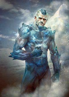 Powerful Artwork Of Red King Rory Macdonald At Ufc189