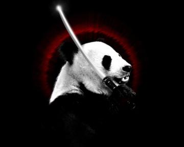 Ninja Panda Wallpaper By Hugosilva