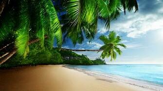 Tropical Beach Paradise 4k Ultra HD Desktop Wallpaper Uploaded By