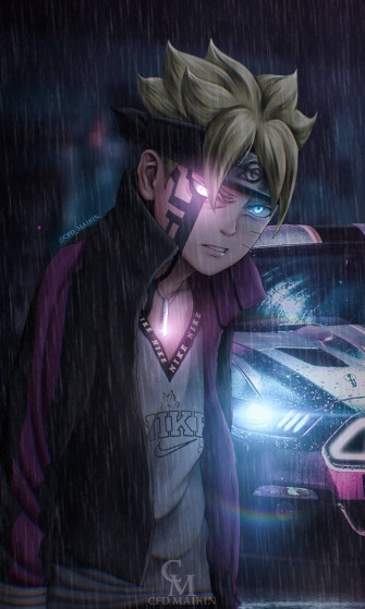 Boruto Wallpaper Drip Car By Cfdmaikin