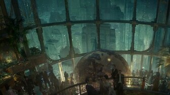 Bioshock Rapture Wallpaper Party Globe