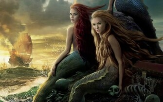 Wallpaper Photo Art Mermaid Waters Pirates Of The Caribbean