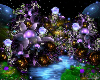 Enchanted Village By Saretta1