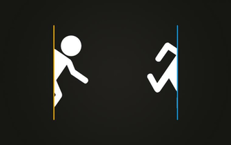 Minimalist Portal Wallpaper By Younggeorge