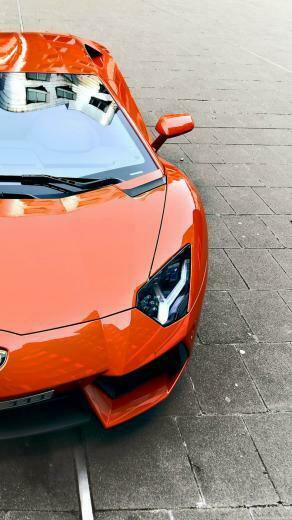 Red Lamborghini Aventador iPhone Plus HD Wallpaper Ipod